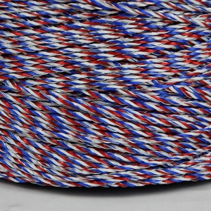 ลวดไฟฟ้าโพลีไวร์แบบหนา 500 เมตร ขนาด 3 มม. สีขาวเทา แรงดึงสูง ความต้านทานต่ำ ทนทาน ป้องกันรังสียูวี เป็นมิตรกับสิ่งแวดล้อม สำหรับรั้วม้า - Product Image 3