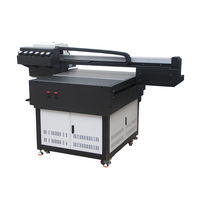 Impresora digital grande 9060 UV de cama plana, impresora UV de grado industrial 9060, insignia plana, logotipo, impresora UV de cama plana 9060