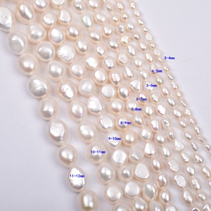 ホットセール 大量販売 様々なサイズ 不規則バロック 天然淡水真珠 ジュエリー製作用 - Product Image 6