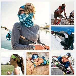 JX personalizado nuevo diseño personalizado Buffs construcción invierno <span class=keywords><strong>cuello</strong></span> polaina cara personalizado <span class=keywords><strong>cuello</strong></span> calentador invierno Bandana - Product Image 6