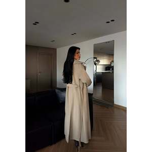 Matilly Coat Stone <b>Coffee</b> Breathable Waterproof Dyed Polyester Lining Zipper Closure Hooded Casual Outerwear Detachable <b>Print</b> - Product Image 1