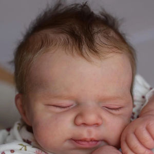 Muñeca Reborn <span class=keywords><strong>de</strong></span> 18 Pulgadas, Muñeca Reborn Realista al Tacto, Muñeca <span class=keywords><strong>de</strong></span> <span class=keywords><strong>Silicona</strong></span> <span class=keywords><strong>de</strong></span> Varias Capas, Muñecas Reborn Realistas para Niñas - Product Image 3