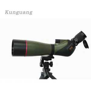 중국에서 만든 고품질 저렴한 가격 20-60X80 장거리 망원경 45 도 삼각대 마운트 조류 관찰