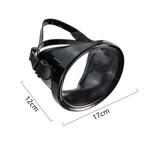 Masque de plongée en apnée pour adultes, cadre large universel, verre trempé haute définition, plongée en apnée en <span class=keywords><strong>surface</strong></span>, natation, 180 degrés de largeur - Product Image 4