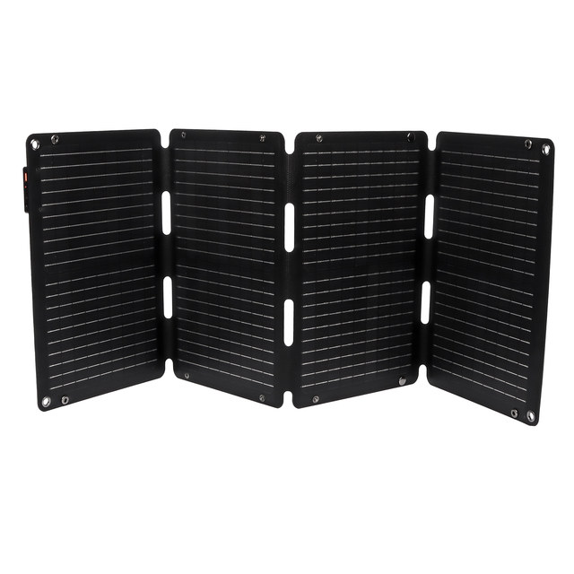 60W Portable Foldable Solar Panel Waterproof Fast Charging Outdoor Camping Travel Hiking Power Bank Phone Laptop USB DC Charger