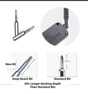 Kit complet de tournevis de précision de qualité industrielle OEM avec embouts Torx pour la réparation de téléphones portables, ordinateurs portables et usage domestique, mini-outils en acier - Product Image 6
