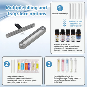 Deodorante <span class=keywords><strong>per</strong></span> <span class=keywords><strong>Auto</strong></span> di Lusso in Legno con Packaging <span class=keywords><strong>Personalizzato</strong></span>, Clip <span class=keywords><strong>per</strong></span> Bocchetta dell'Aria, Profumo <span class=keywords><strong>per</strong></span> Condizionatore e Diffusore di Fragranze - Product Image 3