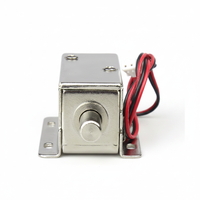 Serrure magnétique Sary 12V 24V, verrou électrique à commande électromagnétique, pêne de verrouillage LY-01, tige push-pull, petite serrure de placard 54x38x28mm