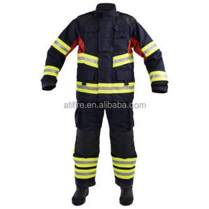 مجموعة بدلة إطفاء الحرائق Nomex المعتمدة من ar-ملابس إطفاء هيكلية ومعدات لمكافحة الحرائق لرجال الإطفاء - Product Image 1