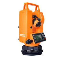 Théodolite numérique de haute précision Dingfeng DJ-02GL avec grossissement 30x et laser vert supérieur/inférieur pour instruments de topographie