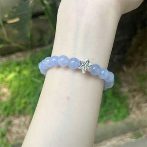 สร้อยข้อมือหินธรรมชาติ ลูกปัดแก้วหลากสี จุดเริ่มต้นใหม่ ไม่มีตัวกลาง ไม่มีค่าต่อทุน รับทำตัวอย่างตามสั่ง - Product Image 5