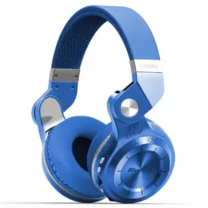 Hot Bluedio T2 + Bluetooth-auriculares 57mm controladores de graves de potencia con turbina de Batería grande auriculares inalámbricos Hifi