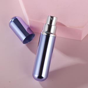 Flacon de parfum portable en verre de 5 ml, 8 ml, 10 ml, flacon pulvérisateur vide en aluminium pour la maison et le bureau - Product Image 2