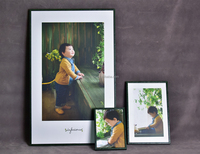 Customizable Cardboard Paper Photo Frame Metal 4x6 5x7 8x10 Picture Frames with Customized Logo Gift Box