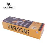 Kit de meuleuse d'angle électrique portable PEGATEC 2400W avec disques de coupe de 230 mm