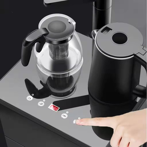 Nouveau Distributeur d'<span class=keywords><strong>Eau</strong></span> Chaud, Froid et Tempéré avec Refroidissement par Compresseur, Intelligent, Chargement par le Bas, Machine à Thé - Product Image 3