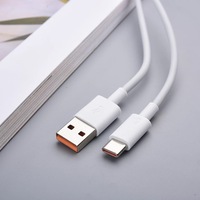 Cable de carga de fábrica 6A 100W 66W 1m 2M 1,5 m Teléfono de carga rápida Banco de energía portátil USB a cable tipo C