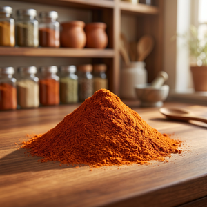 Poudre de beurre Masala en gros pour frites, assaisonnement mélangé séché au goût épicé pour la production de snacks, revêtement Namkeen, commandes en vrac - Product Image 1