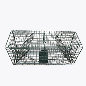 กล่องดักสัตว์ขนาดใหญ่สำหรับกระต่ายพอสซั่มกรงหนูกระต่ายไม้แบบพับได้สำหรับใช้ฆ่าในฟาร์มอุปกรณ์เสริมสำหรับฟาร์ม - Product Image 2