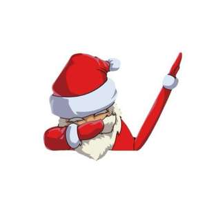 Autocollants de Noël pour essuie-glaces de voiture, sans sangles, autocollants adhésifs pour essuie-glaces, Père Noël, fêtes de fin d'année - Product Image 4