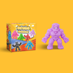 Juguete Antiestrés Elástico TPR Shang Run Monster para Niños de 5 a 14 Años, Unisex, Estilo Hulk, Set de Juego para Aliviar el Estrés - Product Image 3