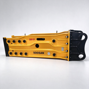Martillo Hidráulico de Demolición SOOSAN SB151 de Techo Abierto para Excavadoras de 40-55T - Product Image 1