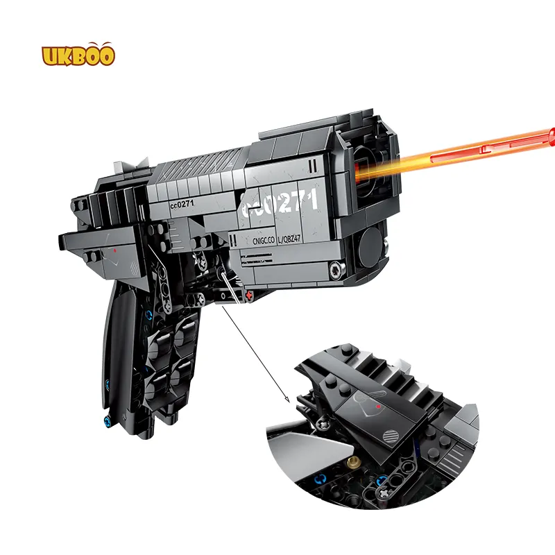 Free Shipping Weapon Pistol Model Building Blocks the wandering earth building blocks