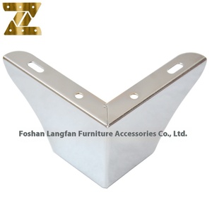 Hochwertige verchromte Metall möbel Hardware 8/10-Punkt Sofa/Bett Füße Tee tisch/Schrank Zubehör mit Zubehör Beinen - Product Image 6