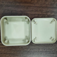 Caja de Conexiones de Plástico ABS IP54 de 98*98*32mm para Instrumentos Electrónicos, Caja de Proyectos DIY
