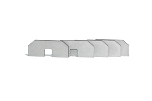 YG8D Shaped <b>Tungsten</b> Carbide Insert 2.8×15×37mm, U Hole Anti-Impact Cutting Blade - Product Image 2
