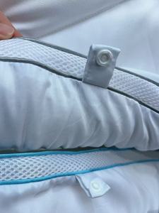 Nouvelle conception <span class=keywords><strong>Couette</strong></span> toutes saisons en microfibre douce et respirante avec languettes aux coins, taille personnalisée, alternative au duvet - Product Image 3