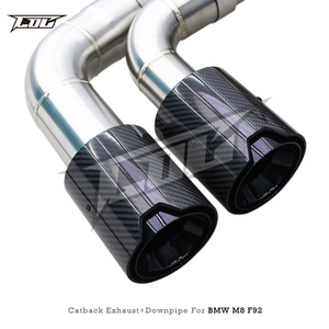 Sistema de Escape Completo de Fábrica para <span class=keywords><strong>BMW</strong></span> <span class=keywords><strong>M8</strong></span> <span class=keywords><strong>Competition</strong></span> Coupé F92 4.4TT 2019-2024, Escape Valvetronic de Acero Inoxidable Catback - Product Image 6