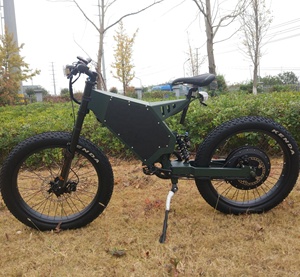 New <strong>Model</strong> 15000W Electric Bike 120KM/H Fat Ebike 4.0 Matte Army Green Colour Popular in USA Market - Product Image 6
