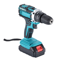Perceuse-visseuse électrique sans fil à percussion, rechargeable au lithium, moteur sans balais, vitesse variable, personnalisable, outil en plastique OEM