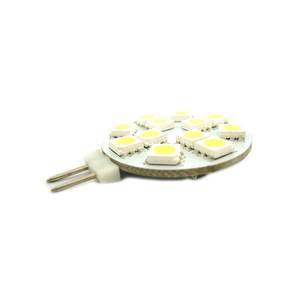 Lampe LED G4 à double broche 10V-30V blanc chaud compatible avec 12V et 24V pour camping-car, maison, camion - Product Image 3