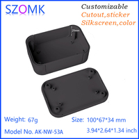SZOMK-nouveautés 2022 conception AK-NW-53A pcb coque en plastique boîtier boîtier maison intelligente iot passerelle étanche boîte de jonction