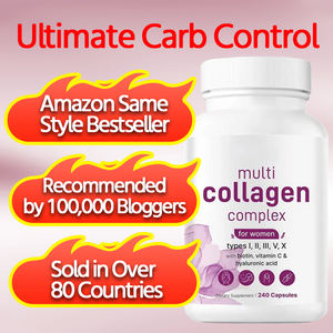 Cápsulas de Colágeno para la Salud Ocular con Luteína, Zeaxantina y Vitamina A, Fórmula para el Cuidado de los Ojos con Protección contra la Luz Azul para Adultos - Product Image 4