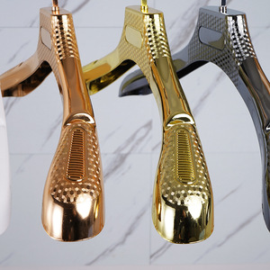 Abrigo Antideslizante Oro Rosa Oro Colgador de ropa Vestidos de novia Traje Perchas de plástico - Product Image 5