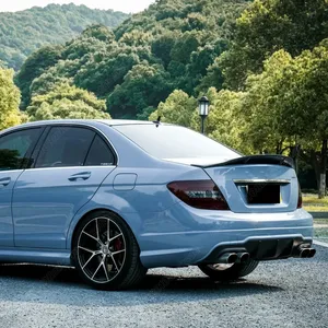 Aileron de coffre arrière de type R pour Mercedes Benz Classe C W204 4 portes 2009 2010 2011 2012 2013 2014, accessoires pour le couvercle du coffre - Product Image 3