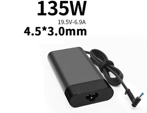 แล็ปท็อป19.5V 6.9A 135W รอบชาร์จอะแดปเตอร์ AC สำหรับ HP <span class=keywords><strong>OMEN</strong></span> <span class=keywords><strong>15</strong></span> 17 TPN-CA13 4.5X3.0Mm โน้ตบุ๊คพาวเวอร์ซัพพลายจีนผู้ผลิต - Product Image 6