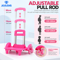 Sac à dos pour enfants grande capacité multi-compartiments, 2 en 1, détachable, imprimé galaxie, pour garçons et filles, vente en gros