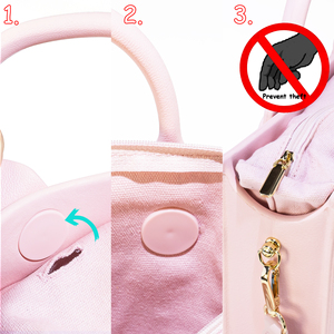 Personalized logo Luxury Ladies Tote <strong>Bag</strong> with Zipper Eva Fashion Beach Tote <strong>Bag</strong> High Quality with logo for Ladies &amp; Students - Product Image 3