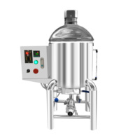 Machine de remplissage de gloss à lèvres petit volume, pour rouge à lèvres, baume, crème visqueuse, cire, avec agitateur chauffant et moteur, pour la fabrication de vernis à ongles