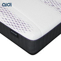 Matelas à ressorts ensachés de luxe, taille Queen, confortable, respirant, moderne, 7 zones, pour un sommeil sain et réparateur