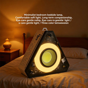Nighttime Charging Living Room Modern LED Atmosphere Reading Decoration Bedhead <b>Small</b> Night <b>Light</b> - Product Image 3