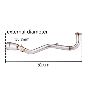 Tubo de escape modificado Nmax 155, silenciador de motocicleta de acero inoxidable, tubo de escape para motocicleta Yamaha Nmax155 2020-2024 - Product Image 2