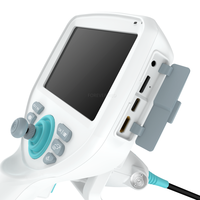 Endoscopio Veterinario VET de 5.8 mm y 3 Metros de Largo, Canal para Instrumentos de 2.0 mm, Sistema de Endoscopia Flexible, Pantalla HD de 5'', para Clínica Veterinaria
