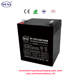 Аккумулятор 12В 5Ач, свинцово-кислотный герметичный гелевый аккумулятор 12В - Product Image 3