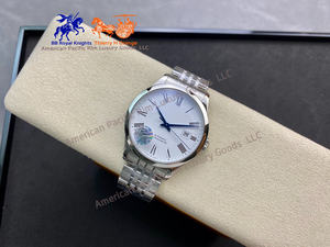 Reloj Longnes de Diseño Original, Lujoso, Automático, Mecánico, de Acero Inoxidable, 41 mm, Espejo de Zafiro, Esfera Luminosa, Cuarzo Eta - Product Image 4