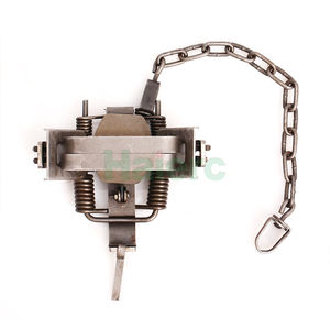 Piège à taupe de maintien de jambe de vison de raton laveur de contrôle de castor de ressort de bobine en métal de jardin extérieur - Product Image 6